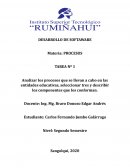 Procesos que se llevan a cabo en las entidades educativas