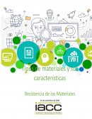 Tipos de materiales y sus características