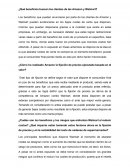 ¿Qué beneficios buscan los clientes de las Amazon y Walmart?