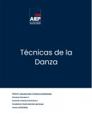 Técnicas de la Danza