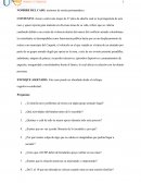 CASO: trastorno de estrés postraumático