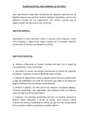 PLANIFICACION DEL MES COMERCIAL DE OCTUBRE :