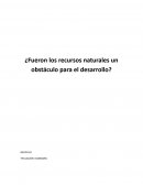 ¿Fueron los recursos naturales un obstáculo para el desarrollo de España?