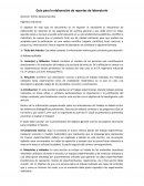 Guía para la elaboración de reportes de laboratorio