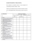 ENCUESTA PARA MEDIR EL TRABAJO INFANTIL