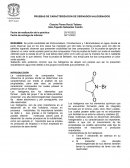 PRUEBAS DE CARACTERIZACION DE DERIVADOS HALOGENADOS