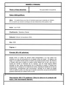 RESEÑA LITERARIA No oyes ladrar a los perros