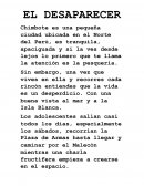 EL DESAPARECER (EDITANDO)