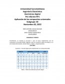 Pre informe 1 electrónica digital Usco