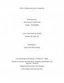 Enfoques del plan de desarrollo