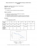 Reporte Laboratorio N°3 - Cinética de Hidrólisis de Drogas en Medio Gástrico Simulado