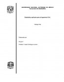 Estadística aplicada para la Ingeniería Civil