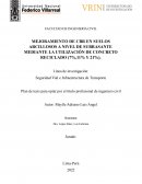 MEJORAMIENTO DE CBR EN SUELOS ARCILLOSOS A NIVEL DE SUBRASANTE MEDIANTE LA UTILIZACIÓN DE CONCRETO RECICLADO (7%,11% Y 21%)