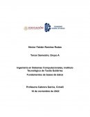 Fundamentos de bases de datos