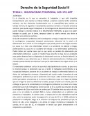 Derecho de la Seguridad Social II