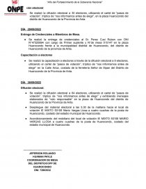 ELECCIONES REGIONALES Y MUNICIPALES 2022. Página 6