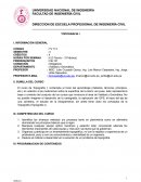 El curso de Topografía I
