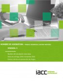 Trabajo Desarrollo sistema nervioso