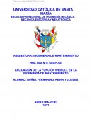 APLICACIÓN DE LA FUNCIÓN WEIBULL EN LA INGENIERÍA DE MANTENIMIENTO