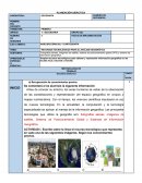 PLANEACIÓN DIDÁCTICA - GEOGRAFÍA