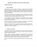 Cambios más notables en el sector de consumo masivo “Rising 5 motivations”