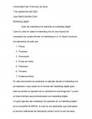 Caso de marketing mix aplicado al marketing digital