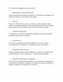 Reclutamiento y selección del personal