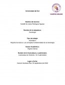 Reporte de lectura: Los conceptos fundamentales de la Sociología