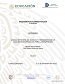 UNIDAD #7 TEORÍA DE JUEGOS Y HERRAMIENTAS DE ANÁLISIS ESTRATEGICOS PARA LAS EMPRESAS