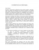 La Totalidad Social como Unidad Compleja