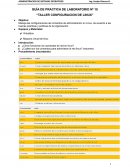 TALLER CONFIGURACION DE LINUX