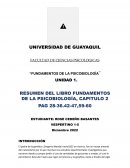 RESUMEN DEL LIBRO FUNDAMENTOS DE LA PSICOBIOLOGÍA, CAPITULO 2