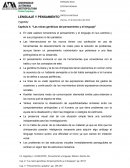 Vygotsky Capítulo 4: “Las raíces genéticas del pensamiento y el lenguaje”