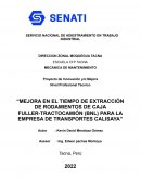 MEJORA EN EL TIEMPO DE EXTRACCIÓN DE RODAMIENTOS DE CAJA FULLER-TRACTOCAMIÓN (BNL) PARA LA EMPRESA DE TRANSPORTES CALISAYA