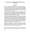 Como afecta el acoso escolar en el desempeño académico de los estudiantes