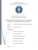 INFORME DE EJECUCIÓN DEL PROYECTO “PRACTICAS DE CONSUMO DE ALCOHOL EN LOS POBLADORES DEL C.P. PENCAPAMPA"