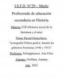 Iconografía política grafica durante los gobiernos peronistas (1946 y 1955)