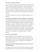 Importancia de la filosofía en la docencia