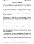 PRINCIPIOS PEDAGÓGICOS