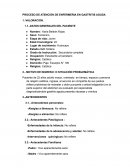 PROCESO DE ATENCIÓN DE ENFERMERIA EN GASTRITIS AGUDA