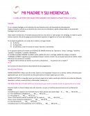 MI MADRE Y SU HERENCIA