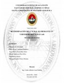 DETERMINACIÓN DEL CAUDAL (Q) MEDIANTE UN VERTEDERO RECTANGULAR