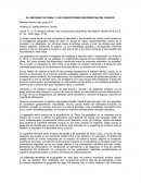 EL ENFOQUE CULTURAL Y LAS CONCEPCIONES GEOGRÁFICAS DEL ESPACIO