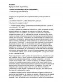 Actividad N grupo de hasta (5 personas). Ciudadania