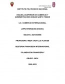 GESTORIA FINANCIERA INTERNACIONAL “PLANEACION FINANCIERA”