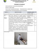 PAE. INFORME DE GUARDIAS