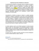 Importancia que tiene la filosofía en la educación