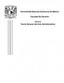 Teoría General del Acto Administrativo