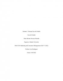 MAN 550: Marketing and Consumers Management (Fall C 2022). Página 1
