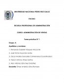 Introducción a la administración a las ventas